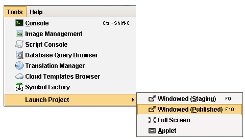 images/download/attachments/6046526/Designer_Basics_-_Previewing_the_Project_Launch_Project.png